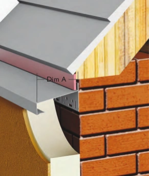 wemico verge trim upstand